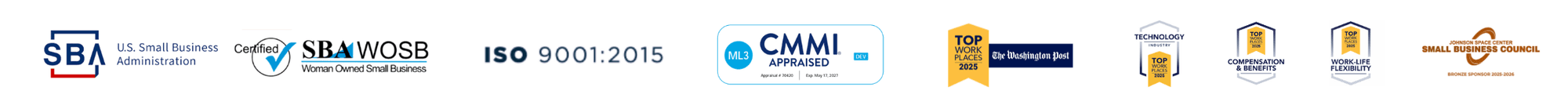 Company Certifications and Awards