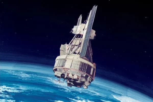 Satellite in space